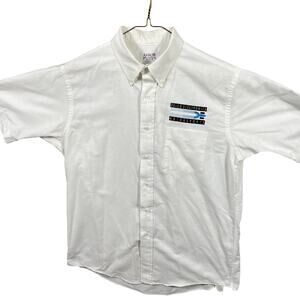 Vintage 90s Mens Sz Large Crew Shirt Delco Electronics Motorsports Arrow Dover‎
